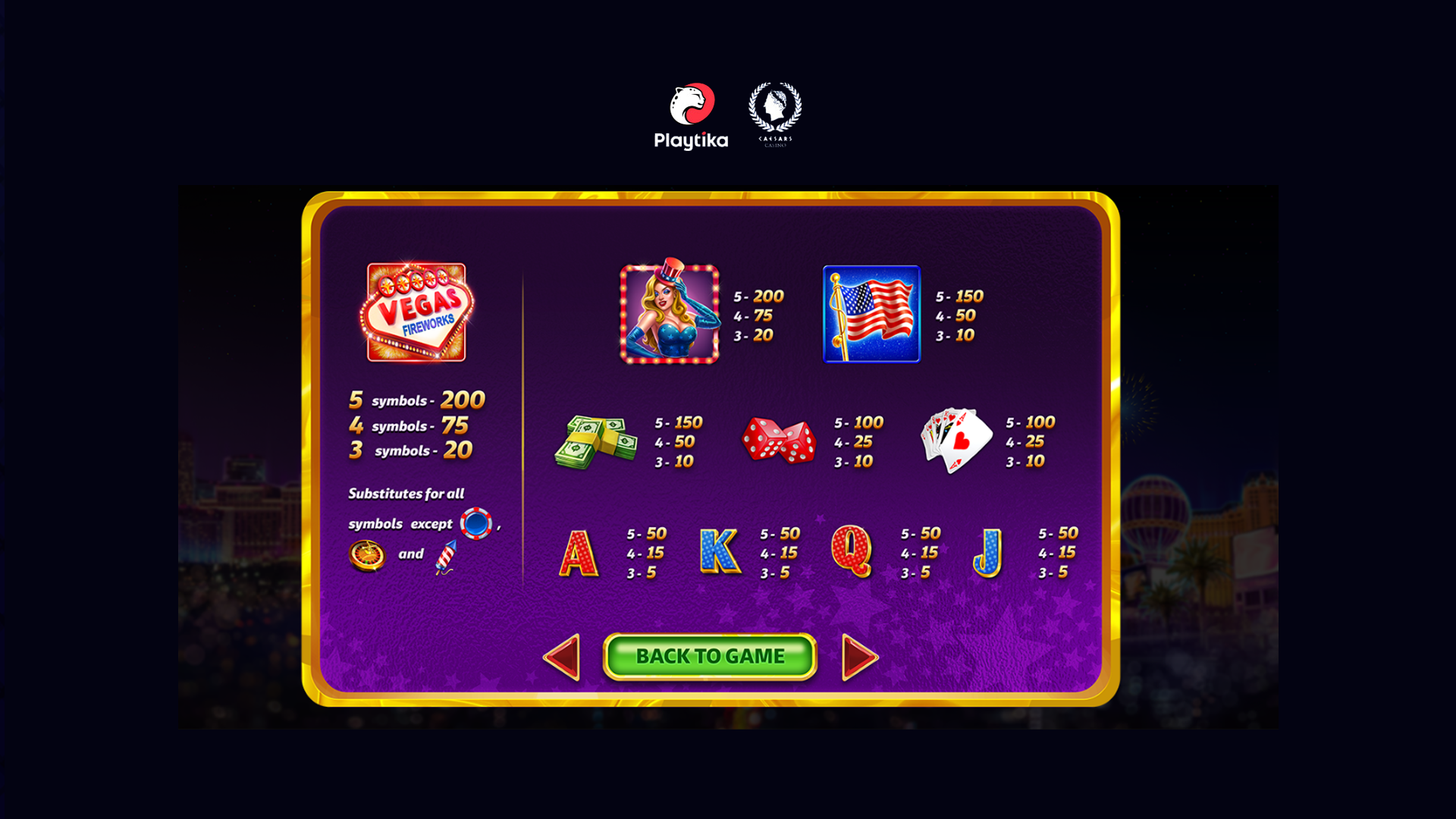 Caesars Casino — Vegas slot art 2