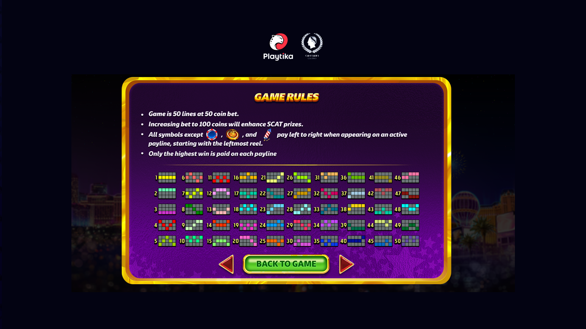 Caesars Casino — Vegas slot art 4