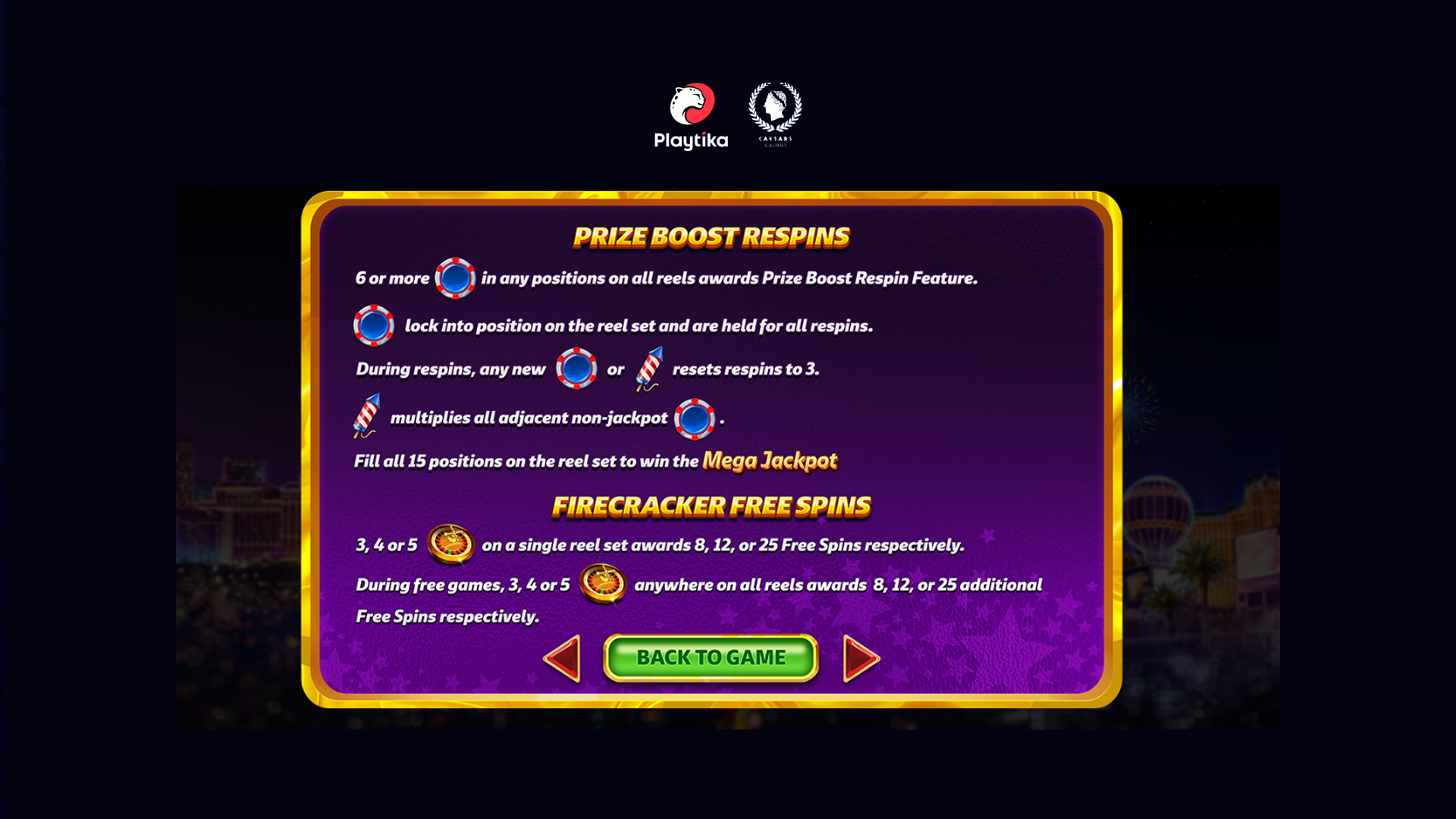 Caesars Casino — Vegas slot art 5